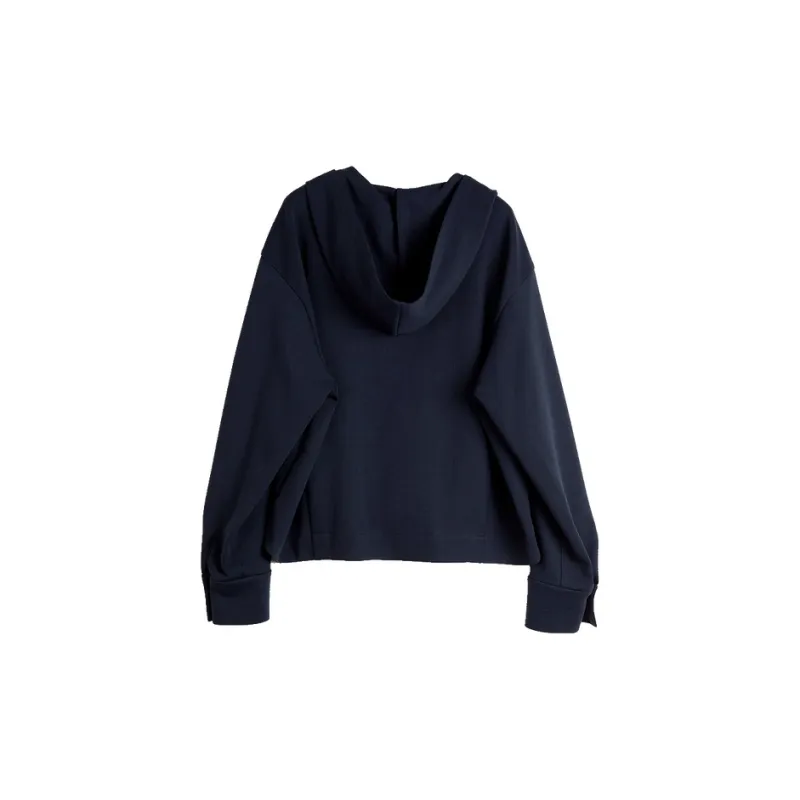 ELLE Casual Suit Women's Navy Blue-1
