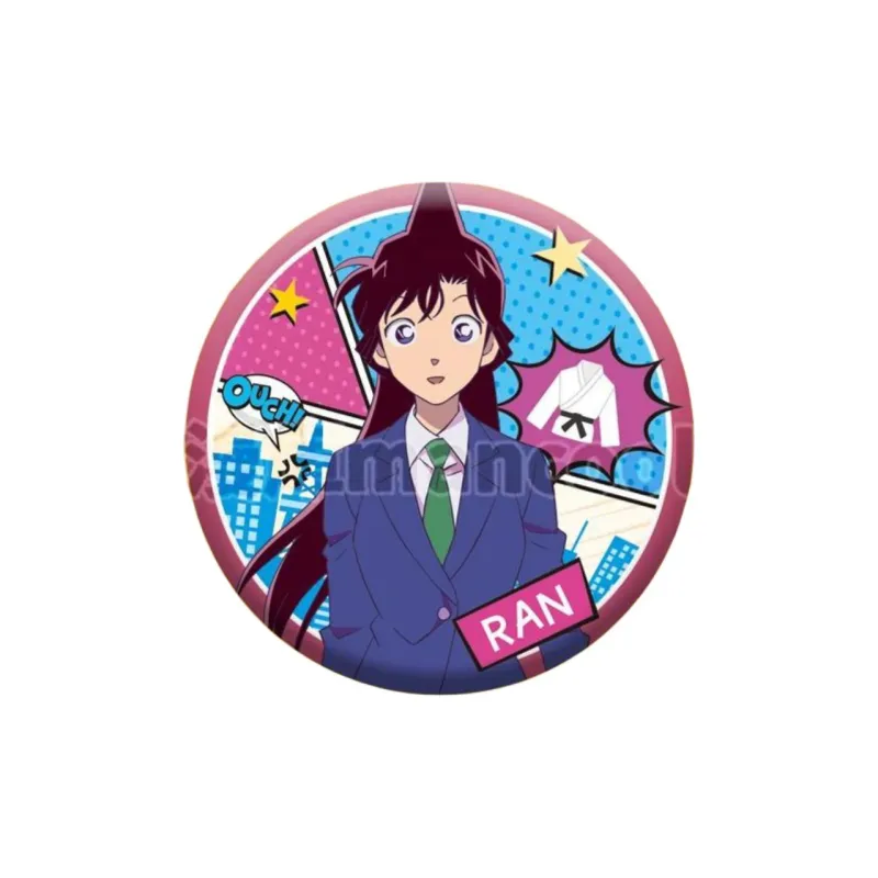 MANCOOL Detective Conan Case Closed Suspect Mr. Zase City Walk Collection Badge Badges-2