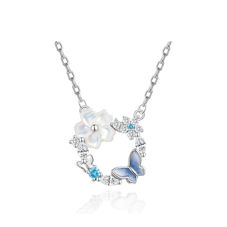 FANCI S925 Silver Necklaces Women's Gold Silver-2