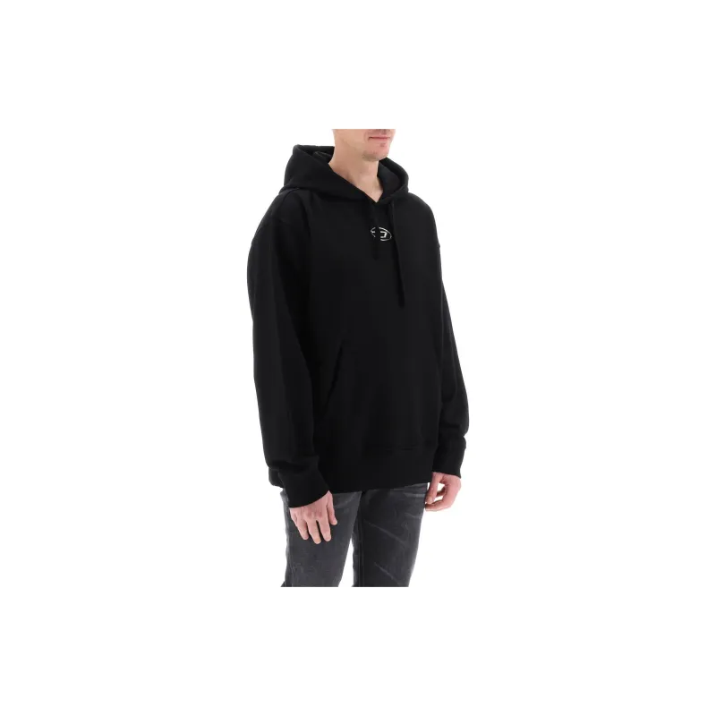 DIESEL S Macs Od Cotton Hoodie-1