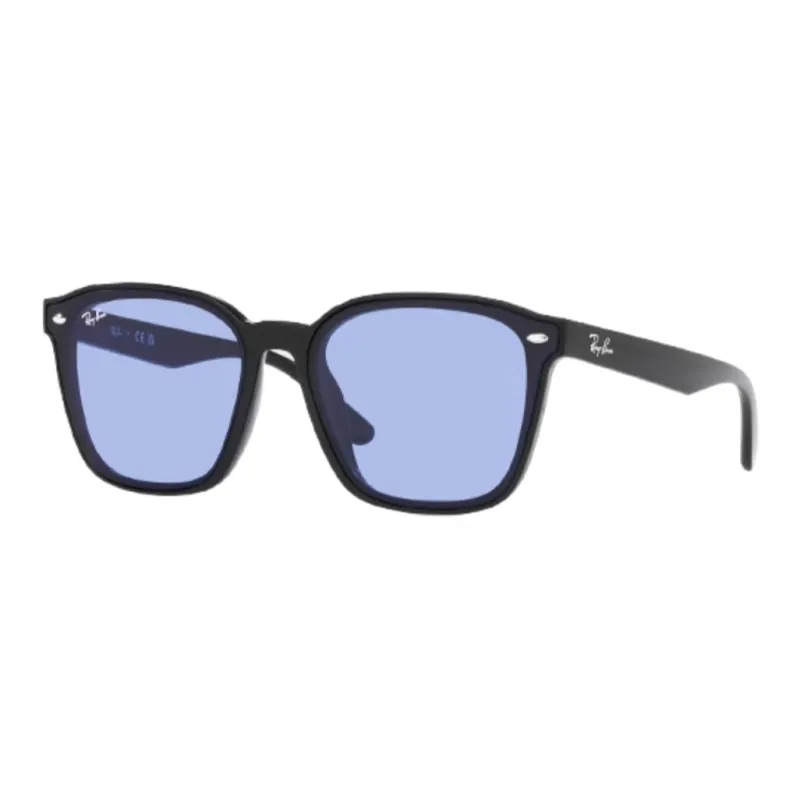 RayBan Injection Molding Irregular Shape Sunglasses Unisex Black-0