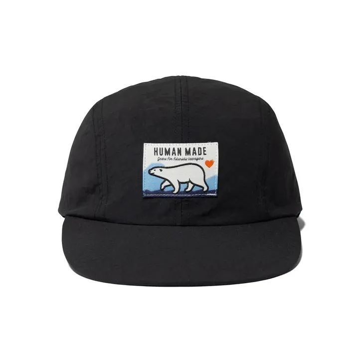 HUMAN MADE Nylon Baseball Caps Unisex Black-0