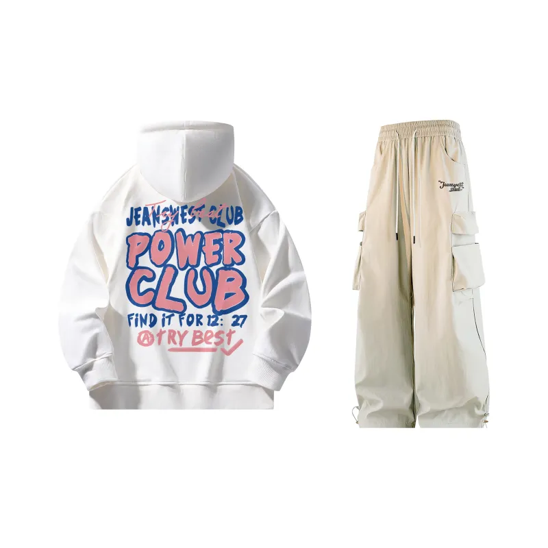 JEANSWEST CLUB Sweatshirt Set Unisex-5