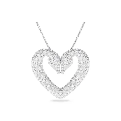 Swarovski Una Necklaces Women's White