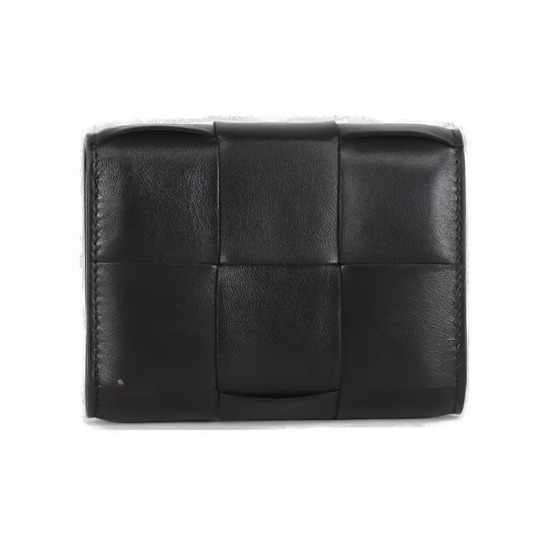 Bottega Veneta Intreccio Tri Fold Zip Wallet-3