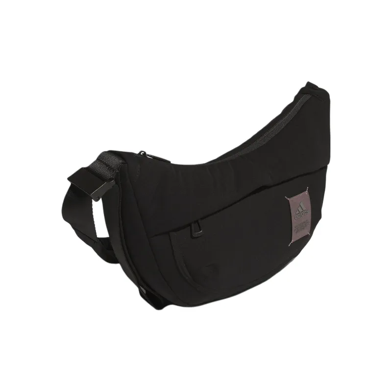 Adidas Recycled Polyester Shoulder Bag Regular Unisex Black-1