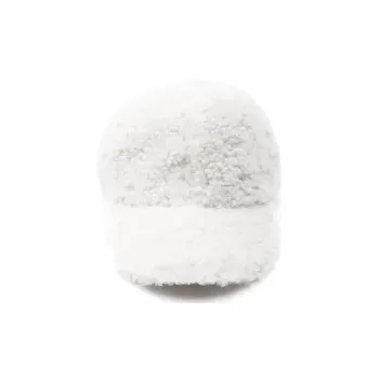 ZARA Polyester Baseball Caps Unisex Raw White