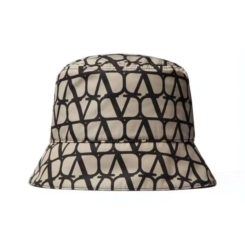 Valentino Toile Iconographe Logo Printed Bucket Hat-1