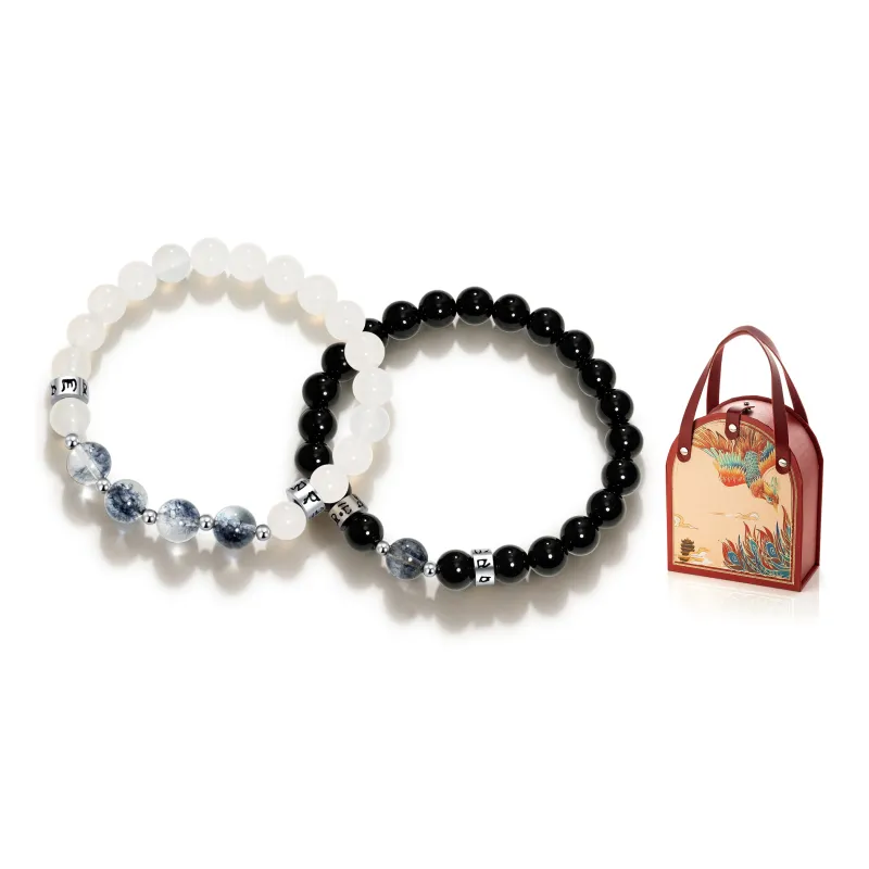 Jodie&Kevin Colored Glaze Bracelets Unisex-16
