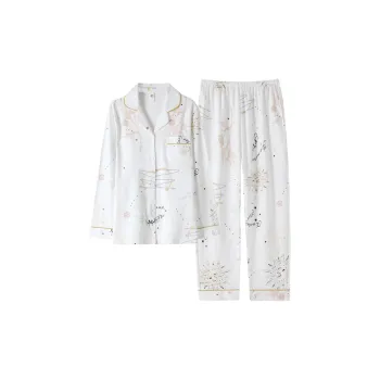 MADALLO Pajama Set Women's Warm White