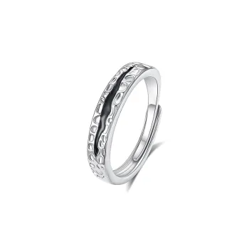 Asia Star Sterling Silver Ring Men's