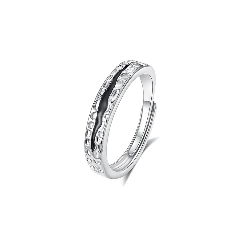 Asia Star Sterling Silver Ring Men's-0