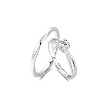 MISS TOOYA Sterling Silver Rings Unisex