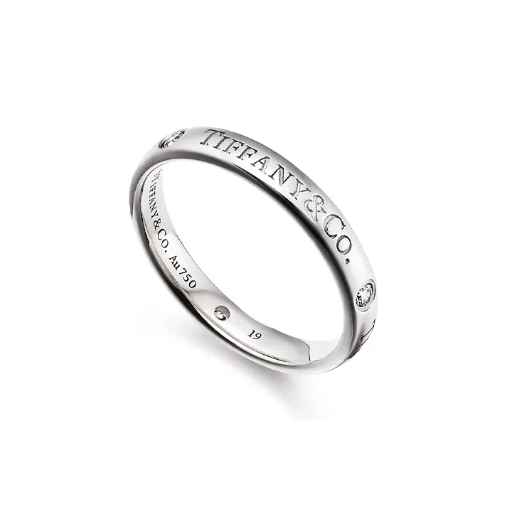 TIFFANY & CO. Diamond Diamonds Unisex Silver-0
