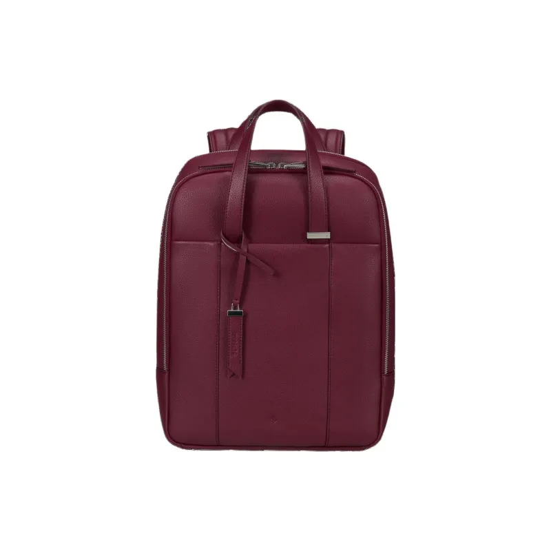 SAMSONITE Polyurethane Backpack Women's Garnet Red-0