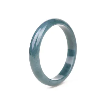 Clear Snow Glutinous Jade Bangles Women's