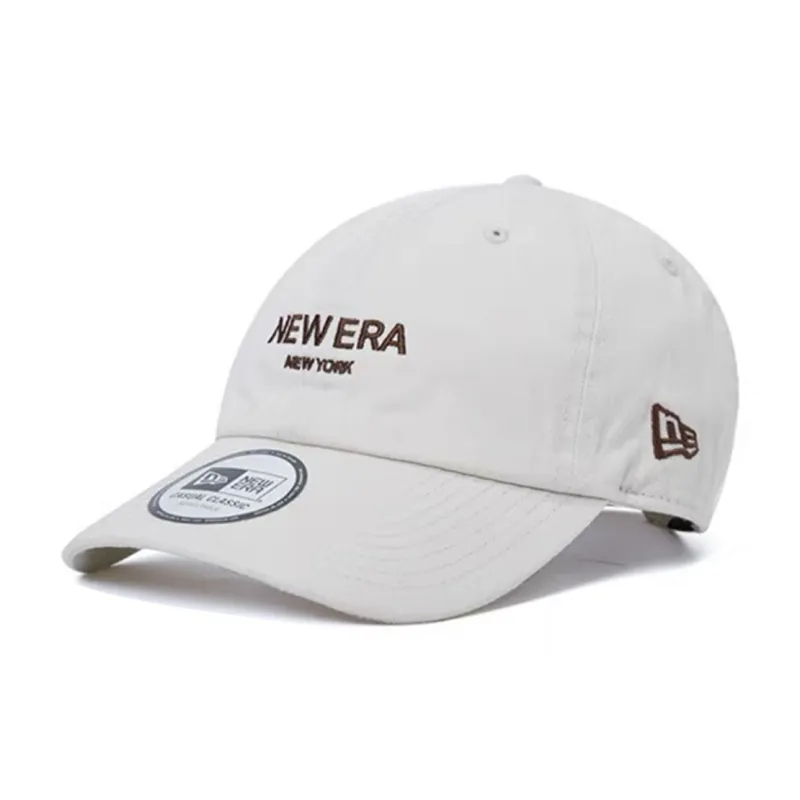 New Era Baseball Caps Unisex Ivory White-0