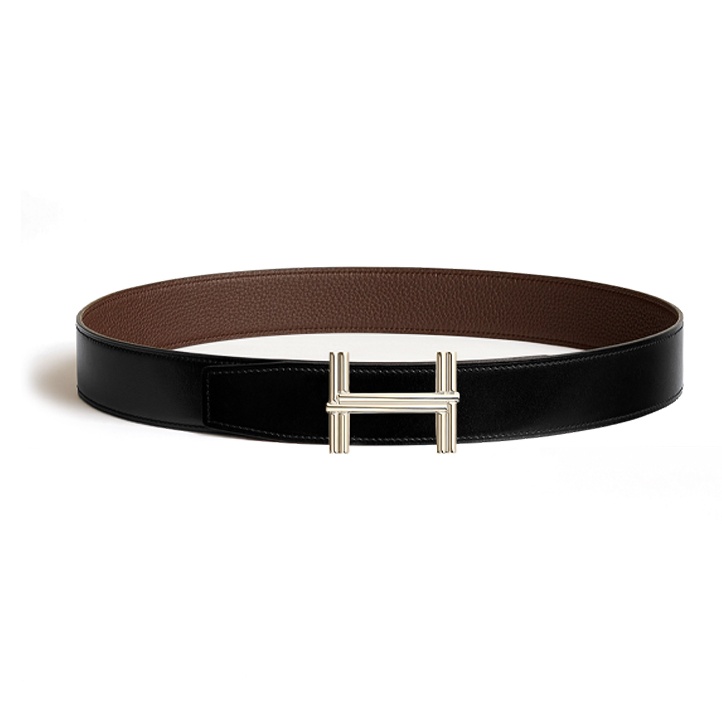 HERMES Leather Belts Men POIZON