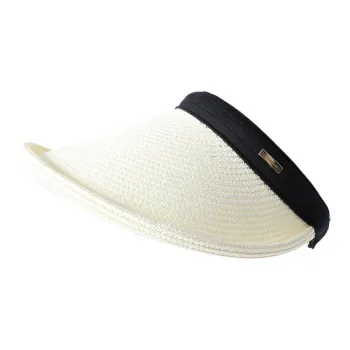 LE TISSERAND Visor Straw Hat Sun Protection Hats Women's