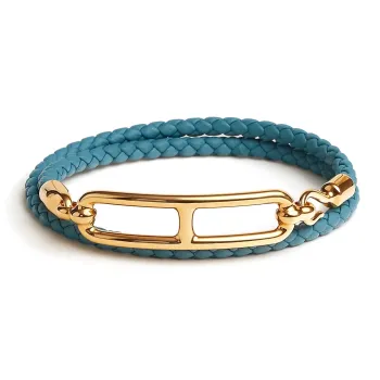 HERMES Roulis Bracelets Women's Blue