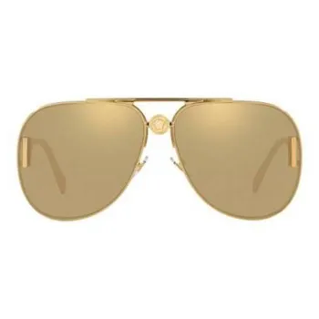 VERSACE Aviator Frame Sunglasses