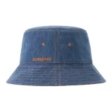 Burberry Logo Embroidered Denim Bucket Hat