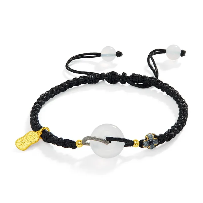 Gianina Chalcedony Jade Bracelets Unisex-0