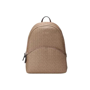 GUESS Artificial Leather Backpack Medium Size Women's Brown