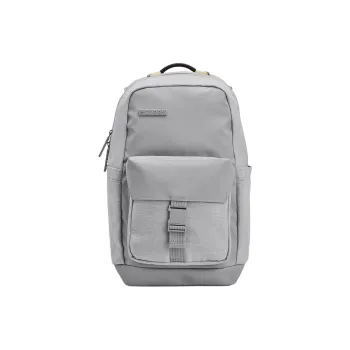 Under Armour Polyester With Polyurethane Backpack Regular Unisex Modern Gray & White