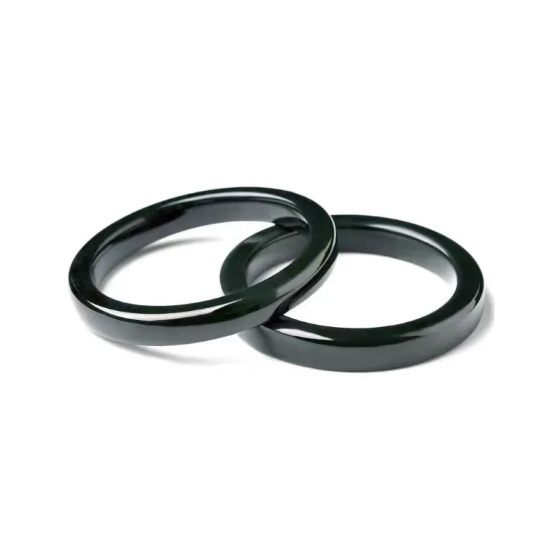 Zhen Yu Zhen Pin Bangles Green Jade Unisex-12