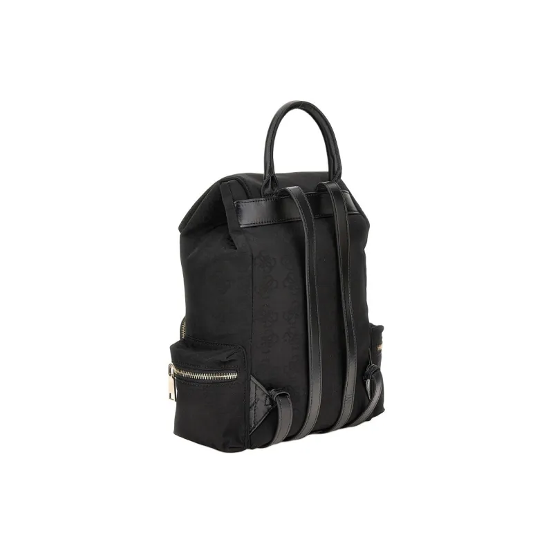 GUESS Fabric Backpack Tubas Women's Black-1
