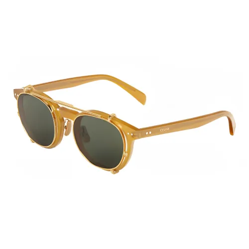 CELINE Sunglasses Men Milk Honey Color