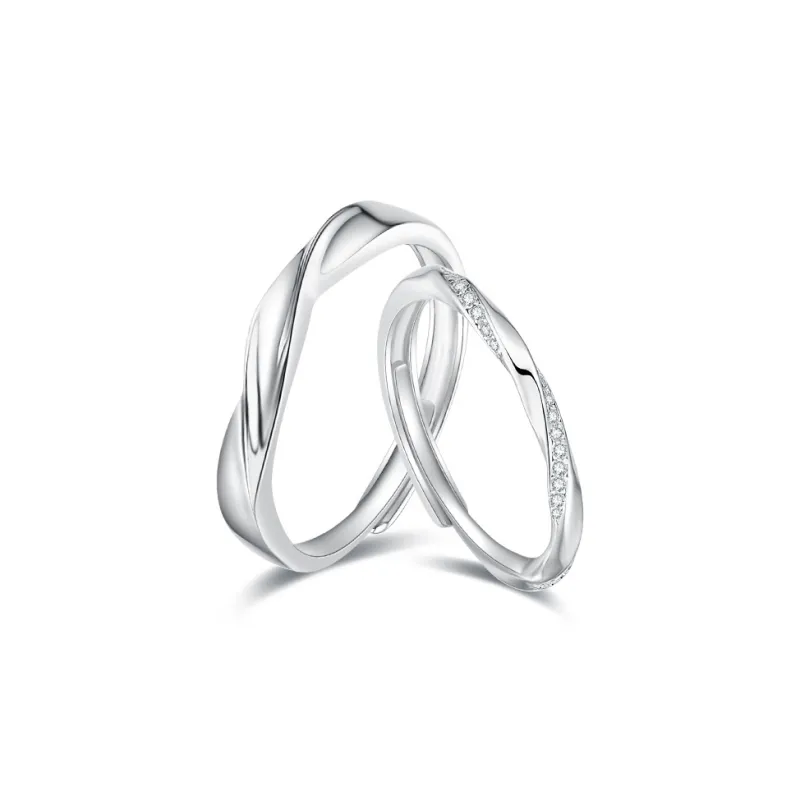 Asia Star S999 Fine Silver Rings Unisex-0