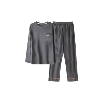 William Pajama Set Men's Dark Gray