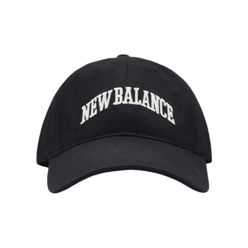 New Balance Cotton Baseball Caps Unisex Black-1