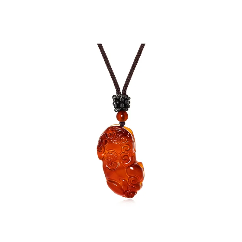 Far Mountain Joe Agate Jade Necklaces Unisex-0