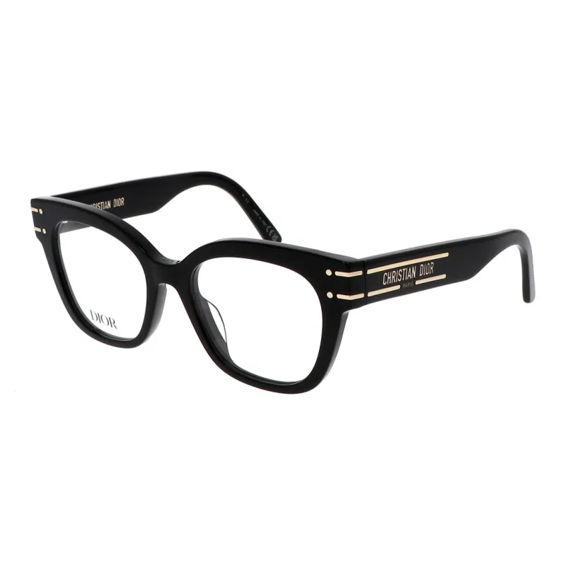 DIOR Plate Frame Square Eyeglass Frames Unisex-0