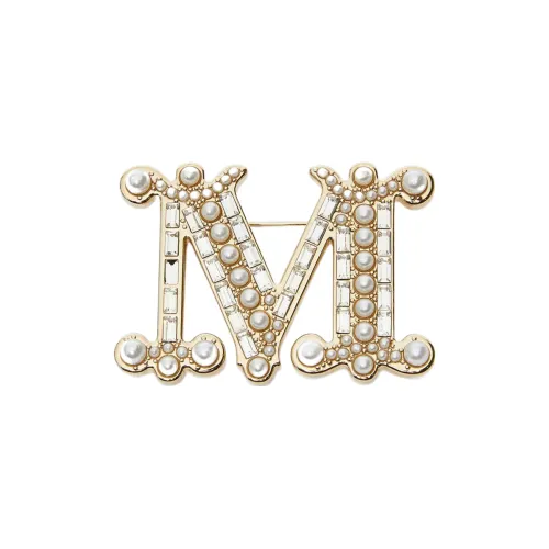 MaxMara Brooches Women's Gold