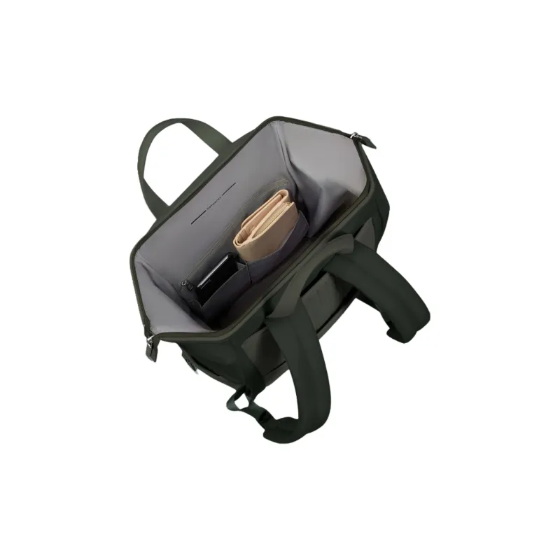 SAMSONITE Polyurethane And Polyester Blend Backpack Women's Forest Green-4