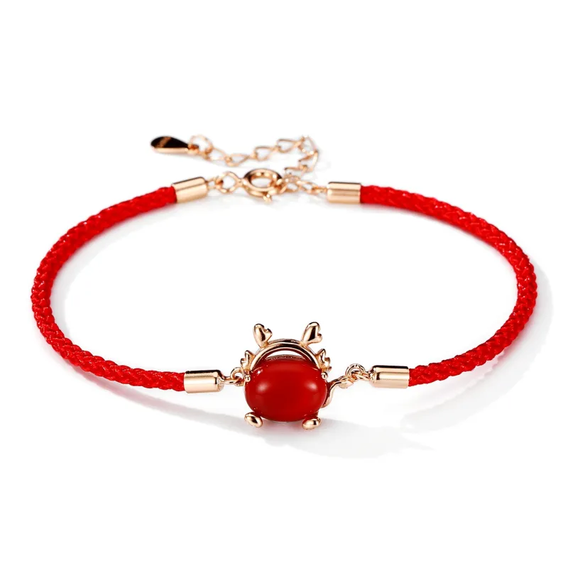 XXOFF Agate Jade Bracelet/Anklet Women's-0