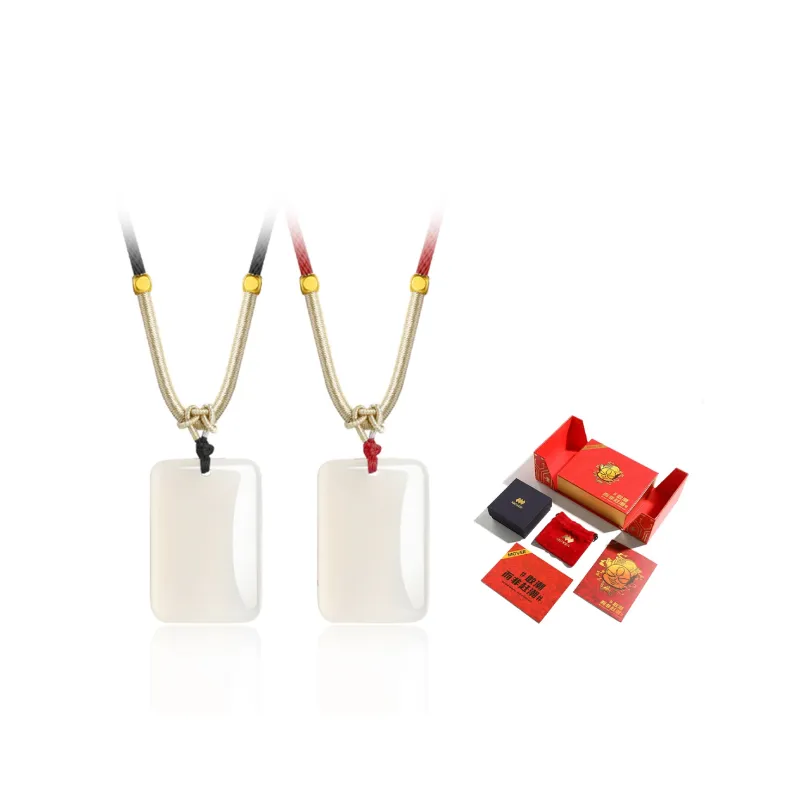 MOVER Chalcedony Jade Necklaces Unisex-10