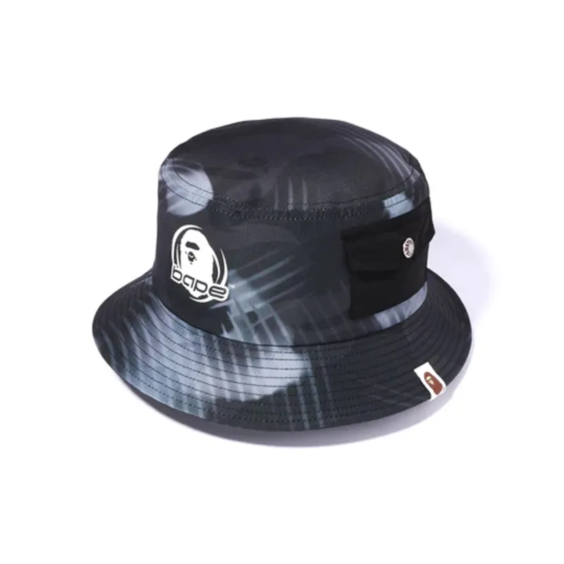 Bape Stroke Camo Pocket Bucket Hat-0
