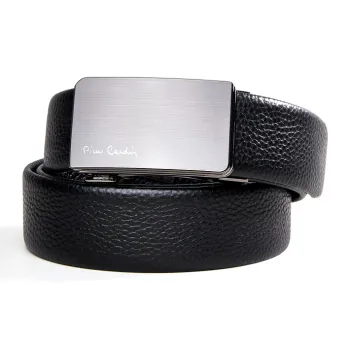 PIERRE CARDIN Top Grain Cow Leather Belts Men's 3.5cm