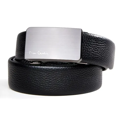 PIERRE CARDIN Top Grain Cow Leather Belts Men's 3.5cm