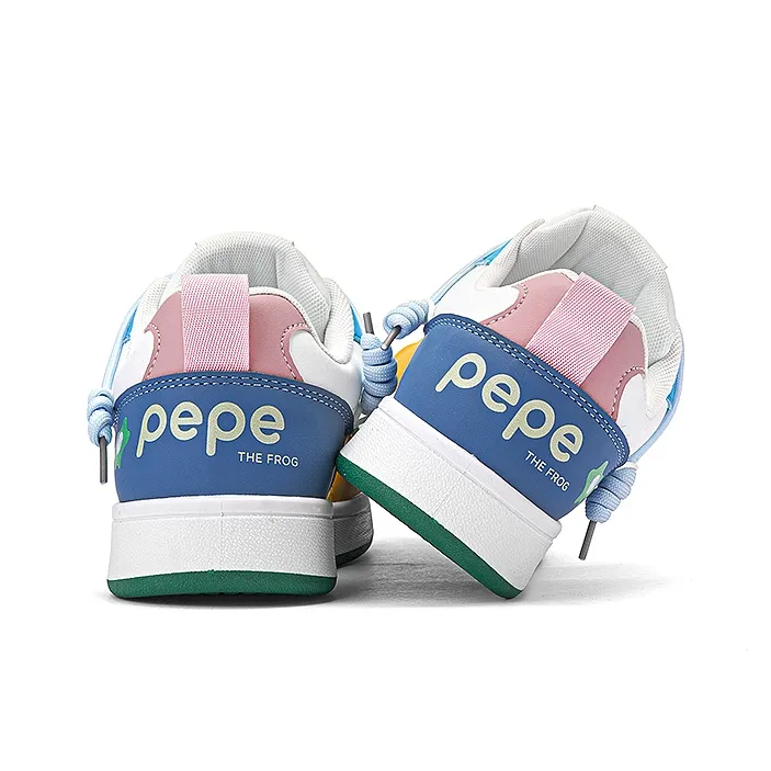 Pepe The Frog Skateboard Shoes Unisex-20