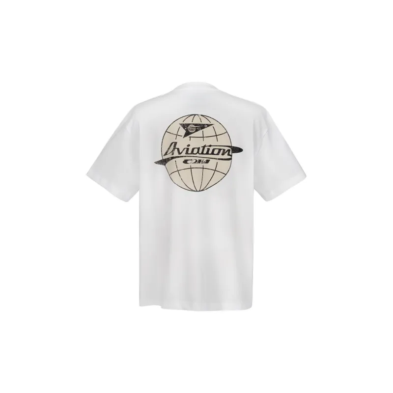 C2H4 T Shirts Men White-1