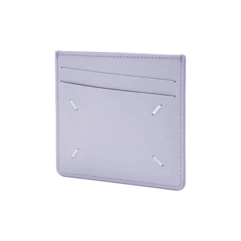 Maison Margiela Calfskin Card Holder Card Holder Women's Light Purple-3