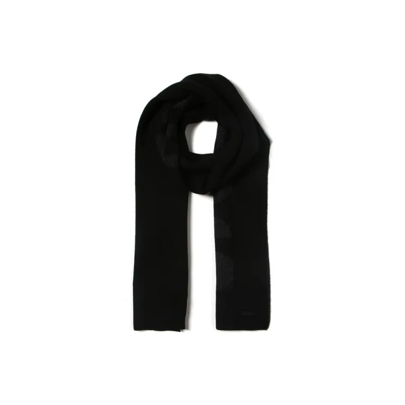 HUGO BOSS Knit Scarves Men Black-0