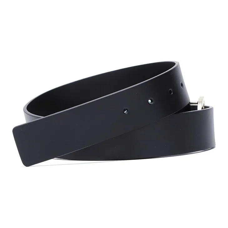 GUCCI Distressed Board Buckle Double GG Logo Leather Leather Belts Men's-3