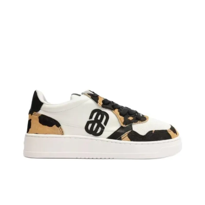 Schutz Logomania Low-Top Skateboard Shoes Women's White-1